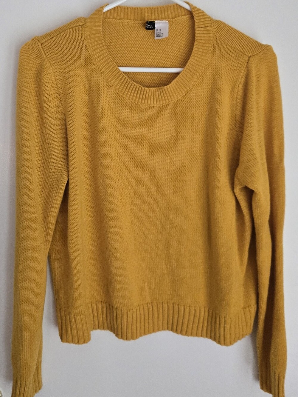 H&M Mustard Yellow Crewneck Sweater - Women's